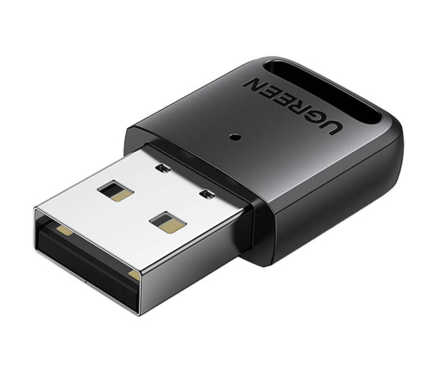 UGREEN Odbiornik USB Bluetooth 5.3 CM591 LED zasięg 20m czarny - 1488891 - zdjęcie 2